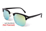 Polarized Semi-Rimless Sunglasses Women/Men Polarized UV400 Classic Brand Designer Retro Oculos De Sol Gafas