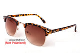 Polarized Semi-Rimless Sunglasses Women/Men Polarized UV400 Classic Brand Designer Retro Oculos De Sol Gafas
