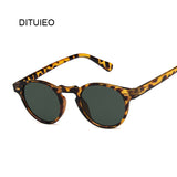 Oval Small Sunglasses Clear Classic UV400 Sun Glasses Trends Female Transparent Shades For Women