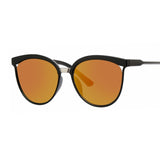 Black Cat Eye Sunglasses Women Shades Famous Brand Luxury New Designer Trendy Sun Glasses Female Small White Points UV400