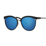 Black Cat Eye Sunglasses Women Shades Famous Brand Luxury New Designer Trendy Sun Glasses Female Small White Points UV400