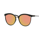 Black Cat Eye Sunglasses Women Shades Famous Brand Luxury New Designer Trendy Sun Glasses Female Small White Points UV400