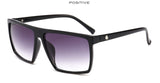 Square Sunglasses Men Brand Designer Mirror Photo chromic Oversized Sunglasses Male Sun glasses Man gafas oculos de sol