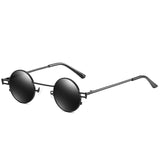 New Street Fashion Small Round Sunglasses Men Women Stylish Frame Design Retro Steam Punk Sun Glasses Hipster Shade Gafas de Sol