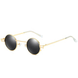 New Street Fashion Small Round Sunglasses Men Women Stylish Frame Design Retro Steam Punk Sun Glasses Hipster Shade Gafas de Sol