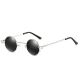 New Street Fashion Small Round Sunglasses Men Women Stylish Frame Design Retro Steam Punk Sun Glasses Hipster Shade Gafas de Sol