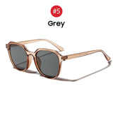 Summer Eyeglasses Fashion Transparent Orange Square Sunglasses for Women 2019 Trendy Sun Glasses Vintage Men Shades