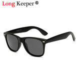 Long Keeper Brand Mens Polarized Sunglasses Women Square Mirror Sun Glasses Male Driving Classic Unisex gafas Gafas UV400