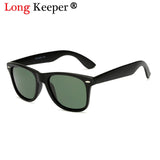Long Keeper Brand Mens Polarized Sunglasses Women Square Mirror Sun Glasses Male Driving Classic Unisex gafas Gafas UV400